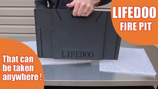 Lifedoo portable fire pit.  Review video from @Total Access Reviews