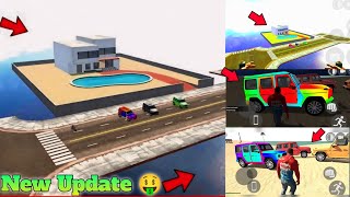 new features & Road props |g wagon indian bike cheat code || indian bike driving 3d new update ||