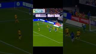 GOALLLLL- Marc Guiu... #football #youtube #youtubeshorts #youtuber #fyp #chelsea