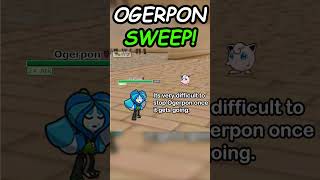 OGERPON SWEEP ON POKEMON SHOWDOWN ! #pokemonscarletandviolet #pokemon #pokemonshowdownsweep