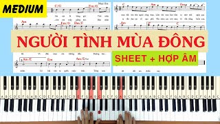 NGƯỜI TÌNH MÙA ĐÔNG | 容易受伤的女人 (That Is Love) | Piano Tutorial [ Medium ]