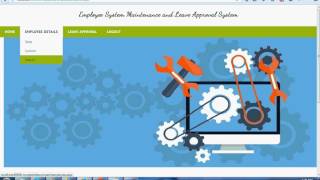 Employee System Maintenance and Leave Approval System