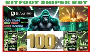 BITFOOT SNIPER BOT AND BITFOOT TOKEN PRESENTATION