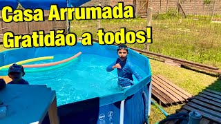 Como estamos pós enchente - CASA ARRUMADA COMO SEMPRE FOI - Obrigado a quem nos ajudou