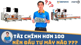 Máy Cắt Nhôm 2 Đầu Faster F6000 Lưỡi 550 | Khương Faster