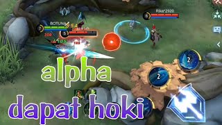 ALPHA DAPAT HOKI DARI TEAM MOBILE LEGENDS