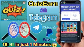 Quiz earn legit or fake | Honest review sa earning games na quizearn ng telegram with proof quizearn