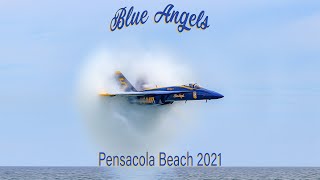 Blue Angels Pensacola Beach 2021 Air Show Timelapse - EPIC!