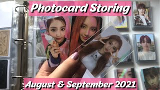 Storing All the Cards I Got In August & September [Twice, Brave Girls, NCT 127, Itzy, etc..]