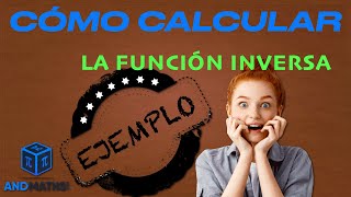 Cálculo de la función inversa y su comprobación ✅ | Ejemplo RÁPIDO 🚀