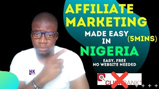 Affiliate marketing for beginners in nigeria 2021