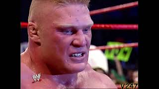 Rob Van Dam vs Brock Lesnar RAW 6/24/2002 Highlights