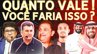 QUANTO VALE, VOCÊ FARIA ISSO NO VITÓRIA ? É ASSUNTO PRA SER DISCUTIDO COM A TORCIDA RUBRO NEGRA.