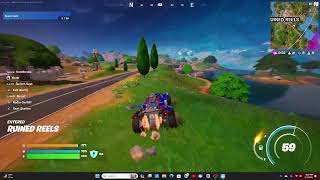 playing Fortnite