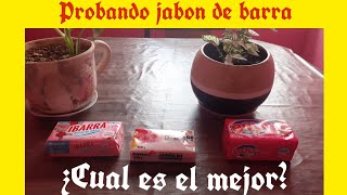 Probando jabon de barra 🧼¿Cual es el mejor? te sorprendera el resultado 😱