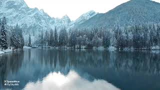 Fusine Lakes - Laghi di Fusine, Italy #Dji Mavic air2