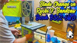 Ryobi Band Saw Blade Change