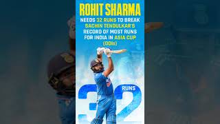 Rohit Sharma can break Sachin Tendulkar's another record|| #cricket #record #rohitsharma #sachin