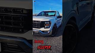 2023 F150 SLEEPER V8 5.0 whipple SUPERCHARGED drop kit. #ford #fordperformance  #truck #sleepers