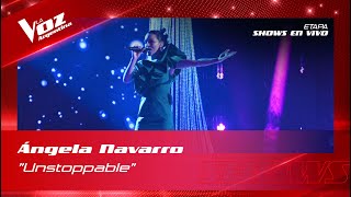 Ángela Navarro - “Unstoppable”- Shows en vivo 16vos - La Voz Argentina 2022