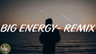 Latto - Big Energy (feat. DJ Khaled) - Remix (Lyric Video)