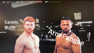 Undisputed Boxing Post Update, Canelo Buff, Arm Fatigue Update, Did it  affect Handspeed in Game?