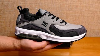 DC Vandium Skate Shoe Unboxing. Grey/Grey/Black