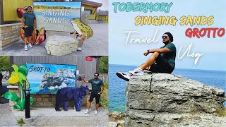 Day trip to Tobermory | The Grotto - Nature's Hidden Gem | Singing Sands Beach |Ontario, Summer 2023