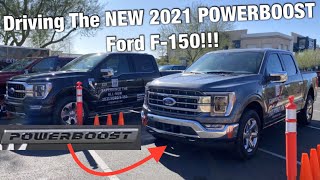 Quick Drive & First Impressions On The NEW 2021 Ford F150 Lariat POWERBOOST