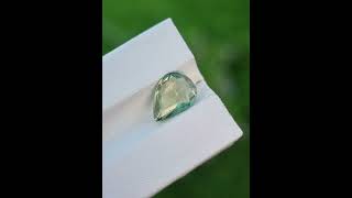 2.40 ct Natural Light Green Pear-Shaped Tourmaline | A Gemstone Gem