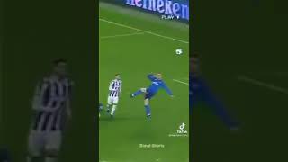 Ronaldo playing backfellp just amazing football player