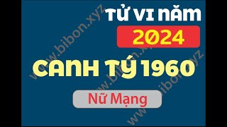 TỬ VI NĂM 2024: TUỔI 1960 NỮ MẠNG