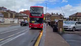 Journey on the Route H98 (SP40001 YN56FCA) N94UD Scania Omnicity London United RATP Group