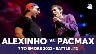 Alexinho 🇫🇷 vs PACMax 🇫🇷 | GRAND BEATBOX BATTLE 2023: 7 TO SMOKE | Battle 12