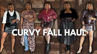 CURVY FALL HAUL : NEW IN MY WARDROBE | AFFORDABLE FASHION FINDS