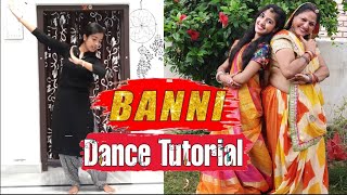 Banni Rajasthani song Dance TUTORIAL | Kapil Jangir | Komal Kanwar Amrawat | KS Records | Nrityakrit