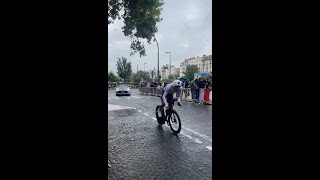 Paris Olympics: Brave Cyclists