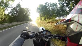 KTM SMC 690 Wheelie Fail