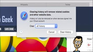 How to Clear Safari’s Browsing History and Cookies on OS X