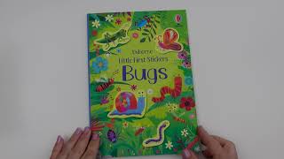 Usborne   Little First Stickers Bugs