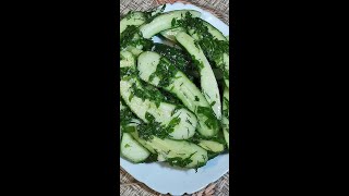 Очень Вкусная Закуска из Огурчиков