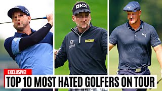 10 Most HATED Golfers of ALL TIME!