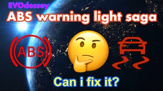 The ABS warning light saga. Can i fix this myself?🤔 See updated notes👇👇