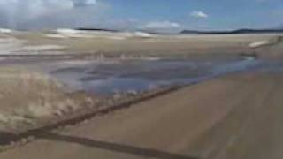 Water crossing Hwy 53 in Park County