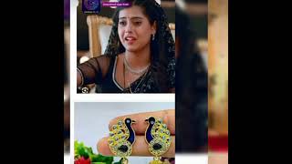 Dangal TV actress ♥️🆚 earrings #trending #youtubeshorts #shortvideo