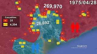 Fall of Saigon in 1 minute using Google Earth