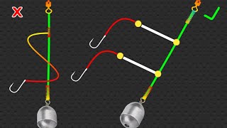 Membuat Rangkaian Pancing Anti Melintir Teknik Dasaran