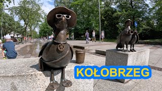 Kołobrzeg Mewa Marian Turysta z rodzinką - Marylka i Marian Junior 🎒👒 Kołobrzeg atrakcje turystyczne