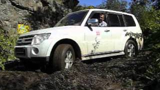 Pajero 4 на трофи-соревновании "Барсучьи норы 2011"