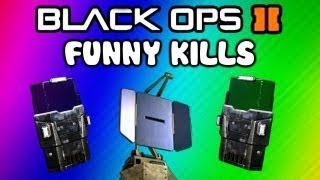 Black Ops 2 Funny Kills & Killcams 6 - Guardian Trap, Care Package, Assault Shield Trolling/Funtage